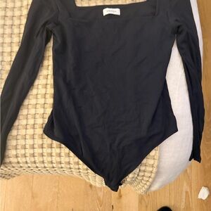 Babaton Charcoal Long Sleeve Top